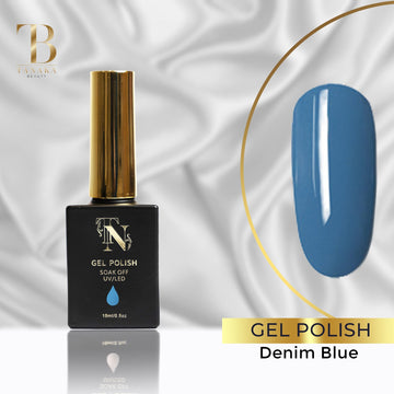Gel Polish (Denim Blue) by Tanaka Beauty