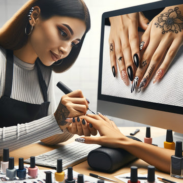Digital Nail Mastery: Online Acrylic Beginners' Course on Zoom