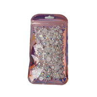 Nail Crystals & Rhinestones Gems White