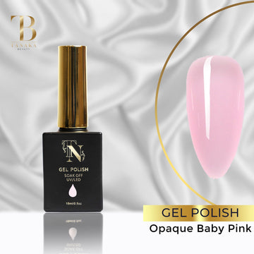 Gel Colors Nail Polish (Opaque Baby Pink) by Tanaka Nails