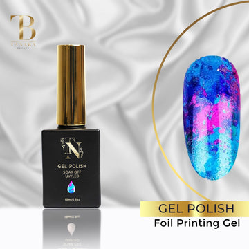 Gel Colors Nail Polish (Foil Printing Gel) by Tanaka Nails