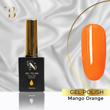 Gel Colors Nail Polish (Mango Orange) by Tanaka Nails