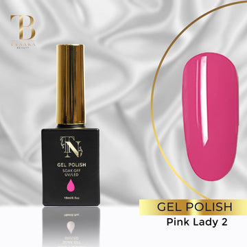 Gel Colors Nail Polish (Pink Lady 2) by Tanaka Nails