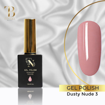 Gel Colors Nail Polish (Dusty Nude 3) by Tanaka Nails