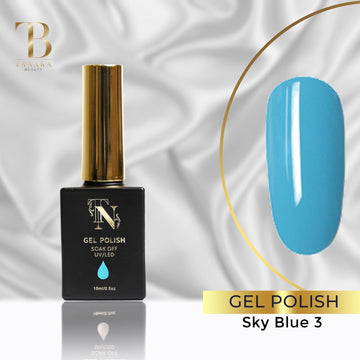 Gel Colors Nail Polish (Sky Blue 3) by Tanaka Nails