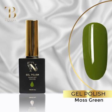 Gel Colors Nail Polish (Moss Green) by Tanaka Nails