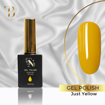 Gel Colors Nail Polish (Just Yellow) by Tanaka Nails