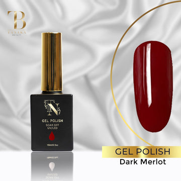 Gel Colors Nail Polish (Dark Merlot) by Tanaka Nails