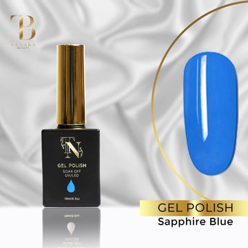 Gel Colors Nail Polish (Sapphire Blue) by Tanaka Nails