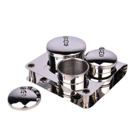 Metal Dappen Dish Set 3 Piece Set