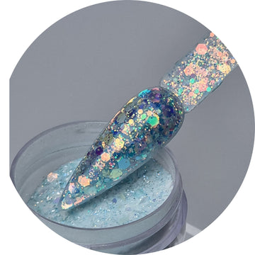 Acrylic Glitter Powders Aqua 30G -