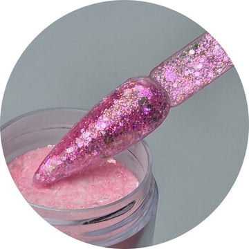 Acrylic Glitter Powders Barbie Pink 30G -