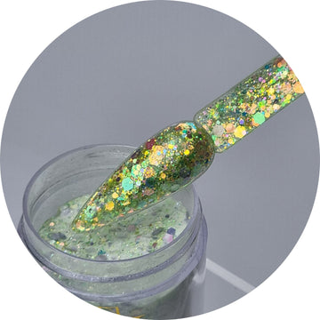 Acrylic Glitter Powders Cyan 30G -