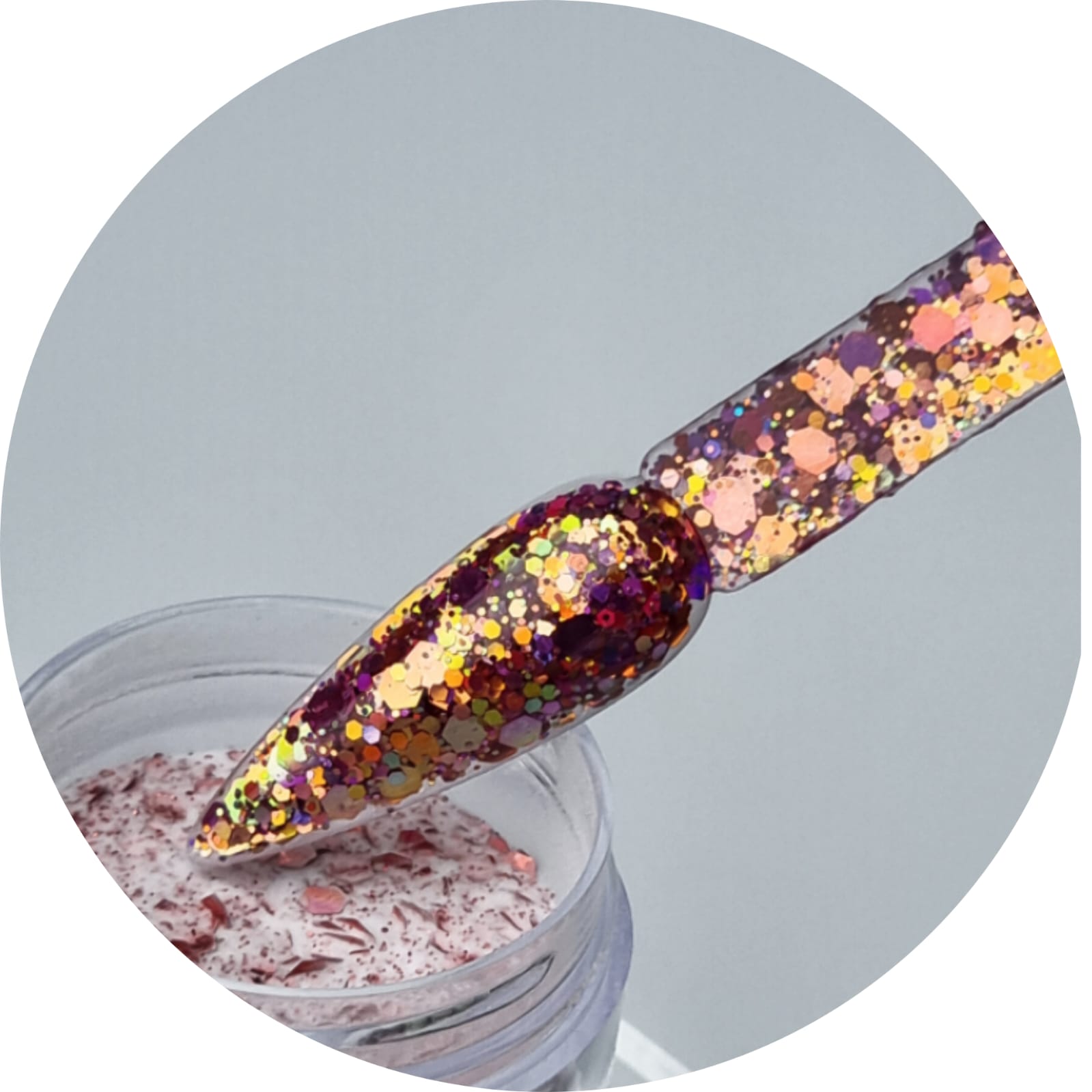 Nail Supply Perth Acrylic Glitter Powders Colour Disco 30G