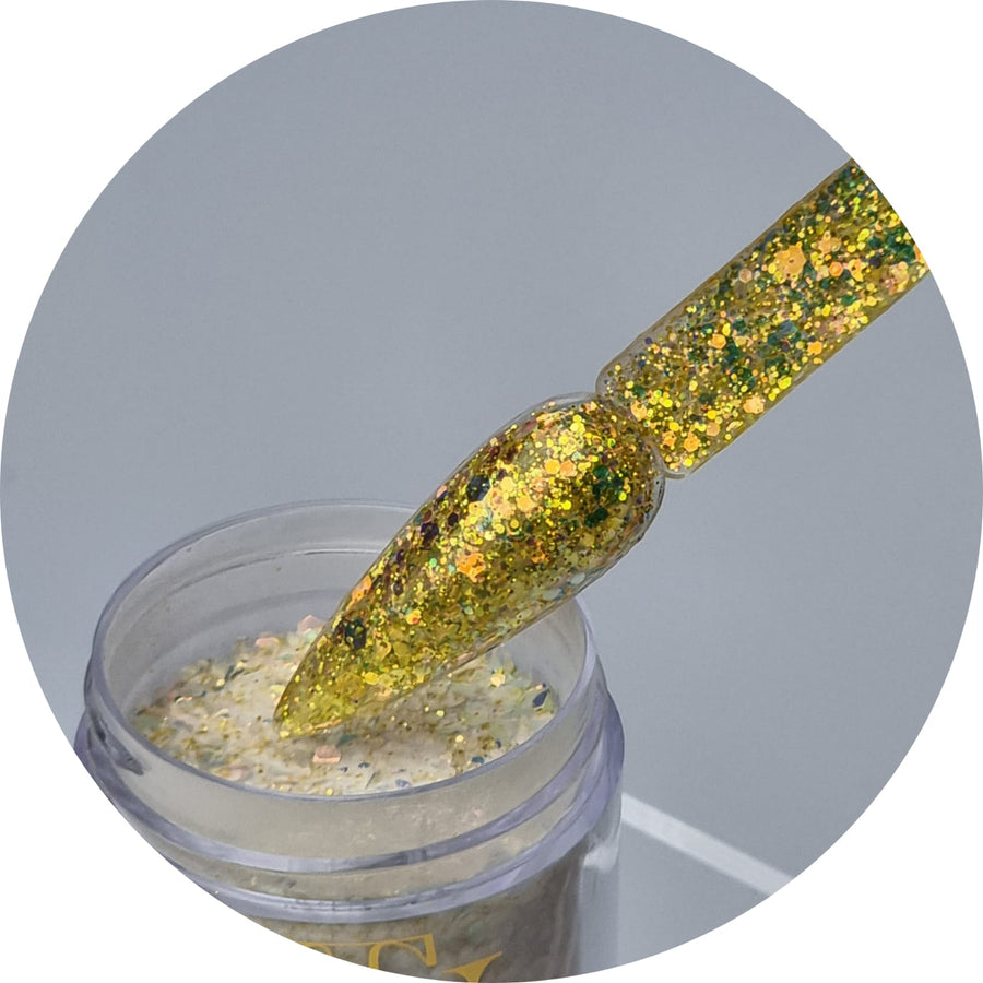 Acrylic Glitter Powders Metallic Gold 30G -