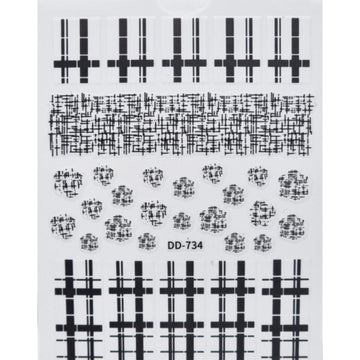 Nail Art Stickers - Crosses - DD734