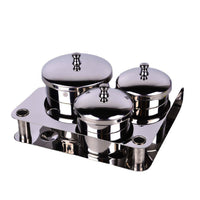 Metal Dappen Dish Set 3 Piece Set