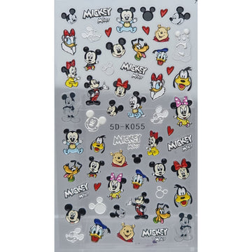 Nail Art Stickers - Mickey Mouse - KO55