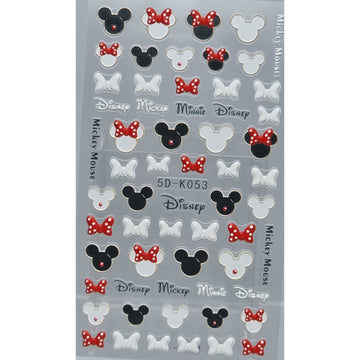 Nail Art Stickers - Minnie Mouse - KO53