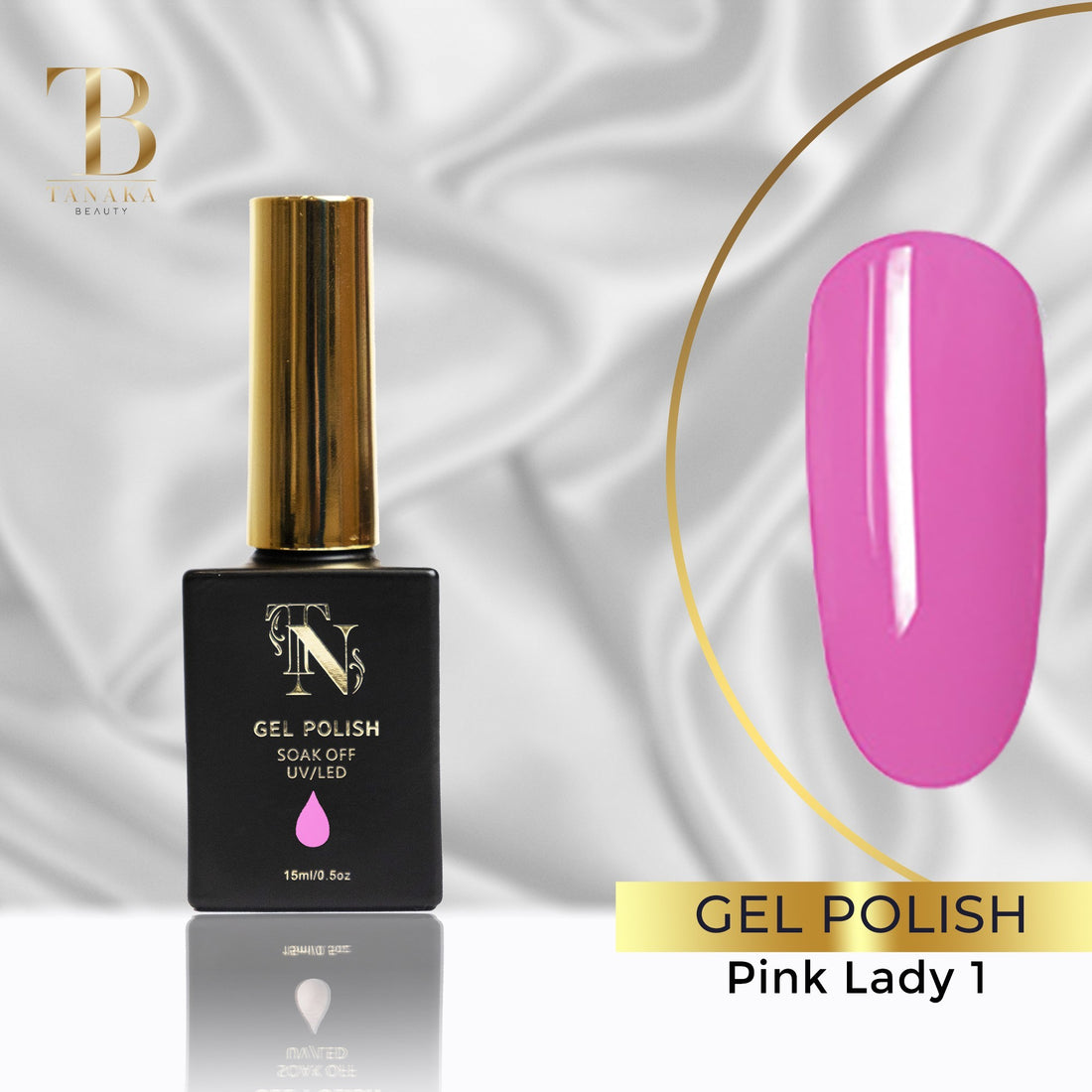 Nail Gel Polish (Pink Lady 1)