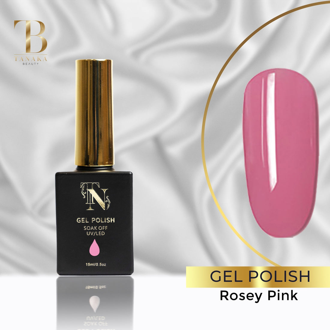 Gel colours 15 ML - Colour 7085 (Rosey Pink)