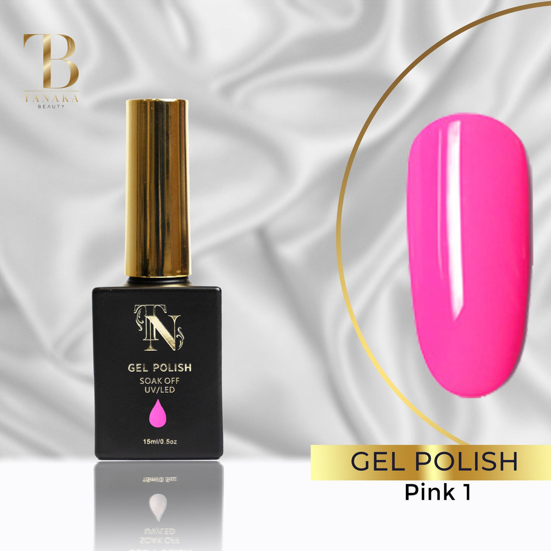 Nail Gel Polish (Pink 1)