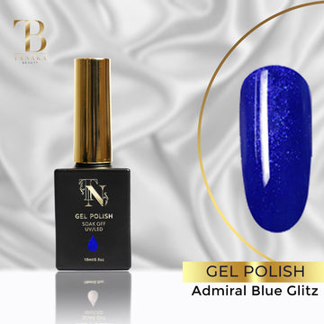 Gel colours 15 ML - Colour 7414 (Admiral Blue Glitz)