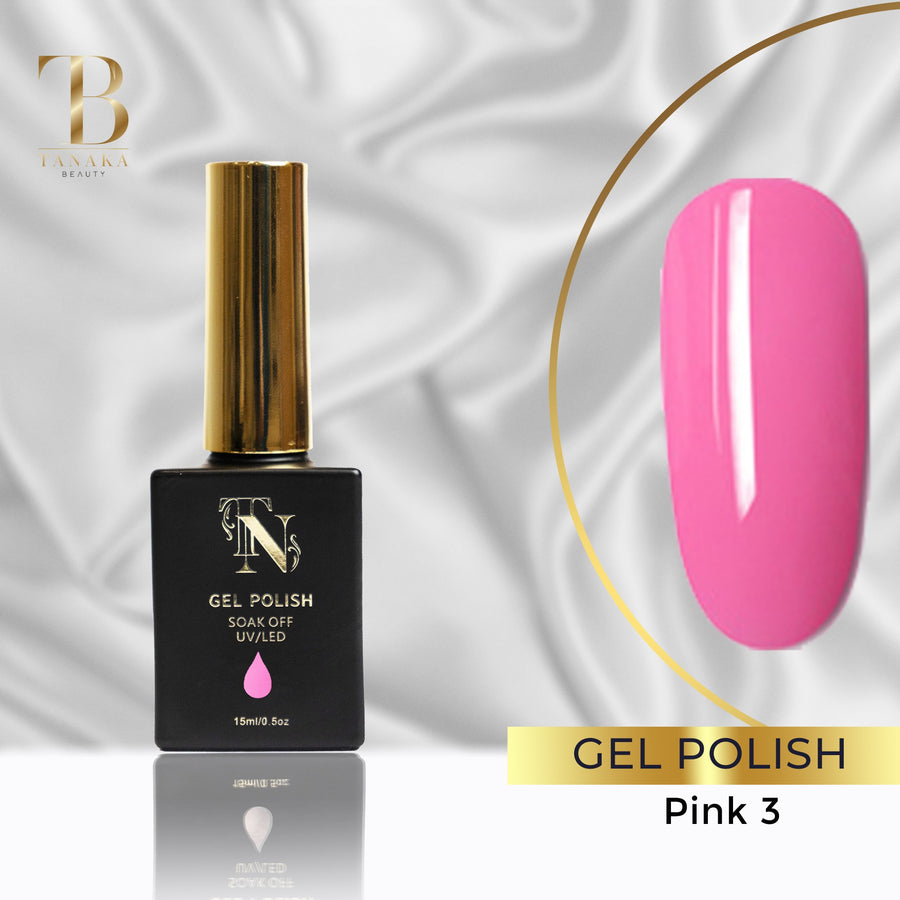Gel Nail Polish (Pink 3) by Tanaka Nails