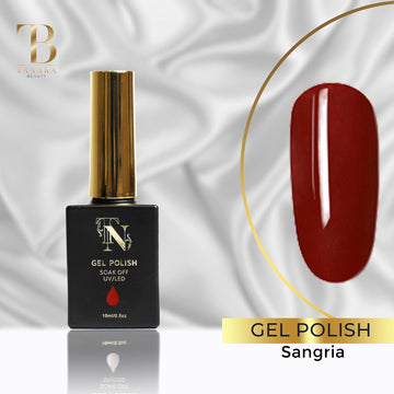 Gel Colors Nail Polish (Sangria) by Tanaka Nails