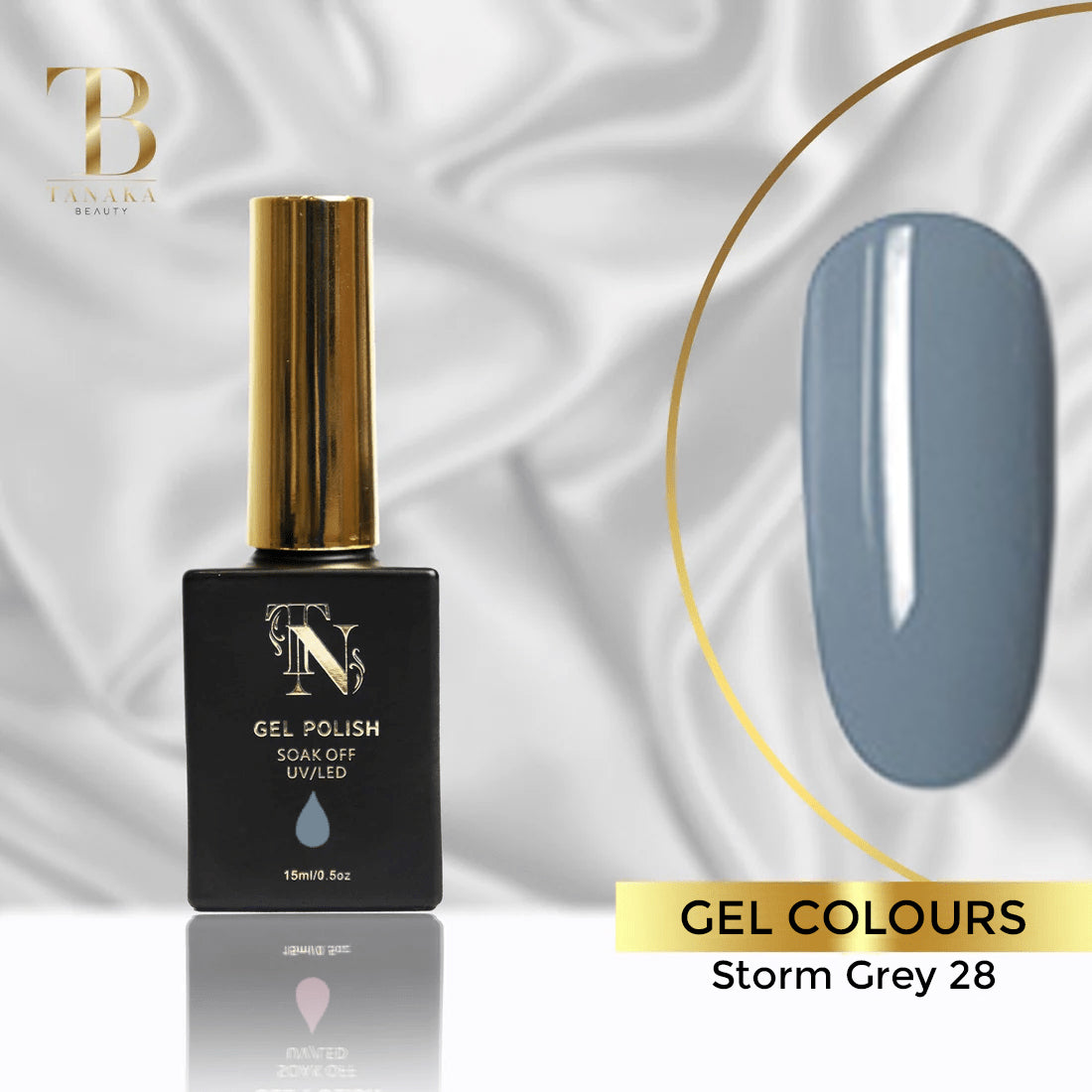 Gel colours 15 ML - Colour 7128 (Storm Grey 28)