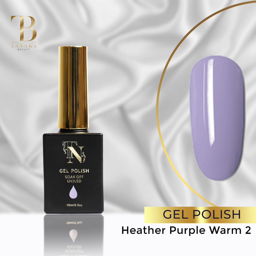 Gel Colors Nail Polish (Heather Purple Warm 2) by Tanaka Nails