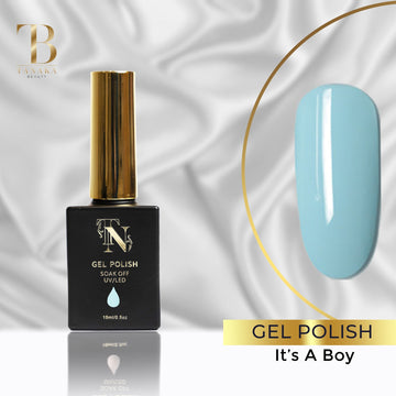 Gel Polish (It's A Boy) by Tanaka Nails