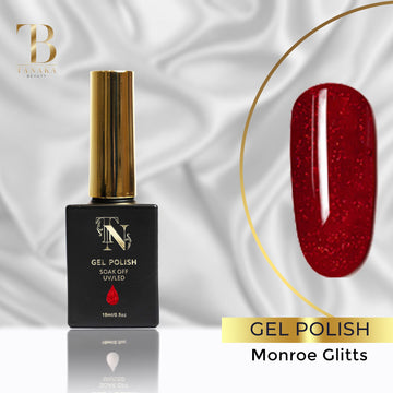 Gel Colors Nail Polish (Monroe Glitts) by Tanaka Nails