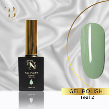 Gel Colors Nail Polish (Teal 2) by Tanaka Nails