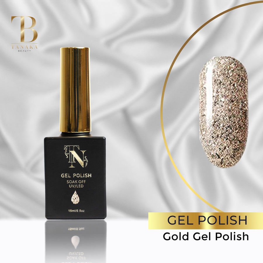 Gel colours 15 ML - Colour 3859 (Gold Gel Polish)