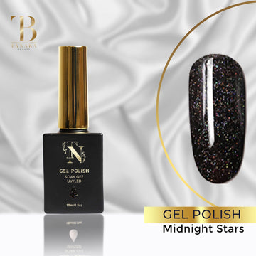 Gel Colors Nail Polish (Midnight Stars) by Tanaka Nails