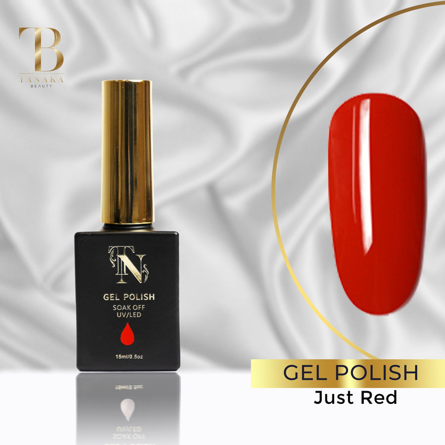 Gel Colors Nail Polish (Just Red) by Tanaka Nails