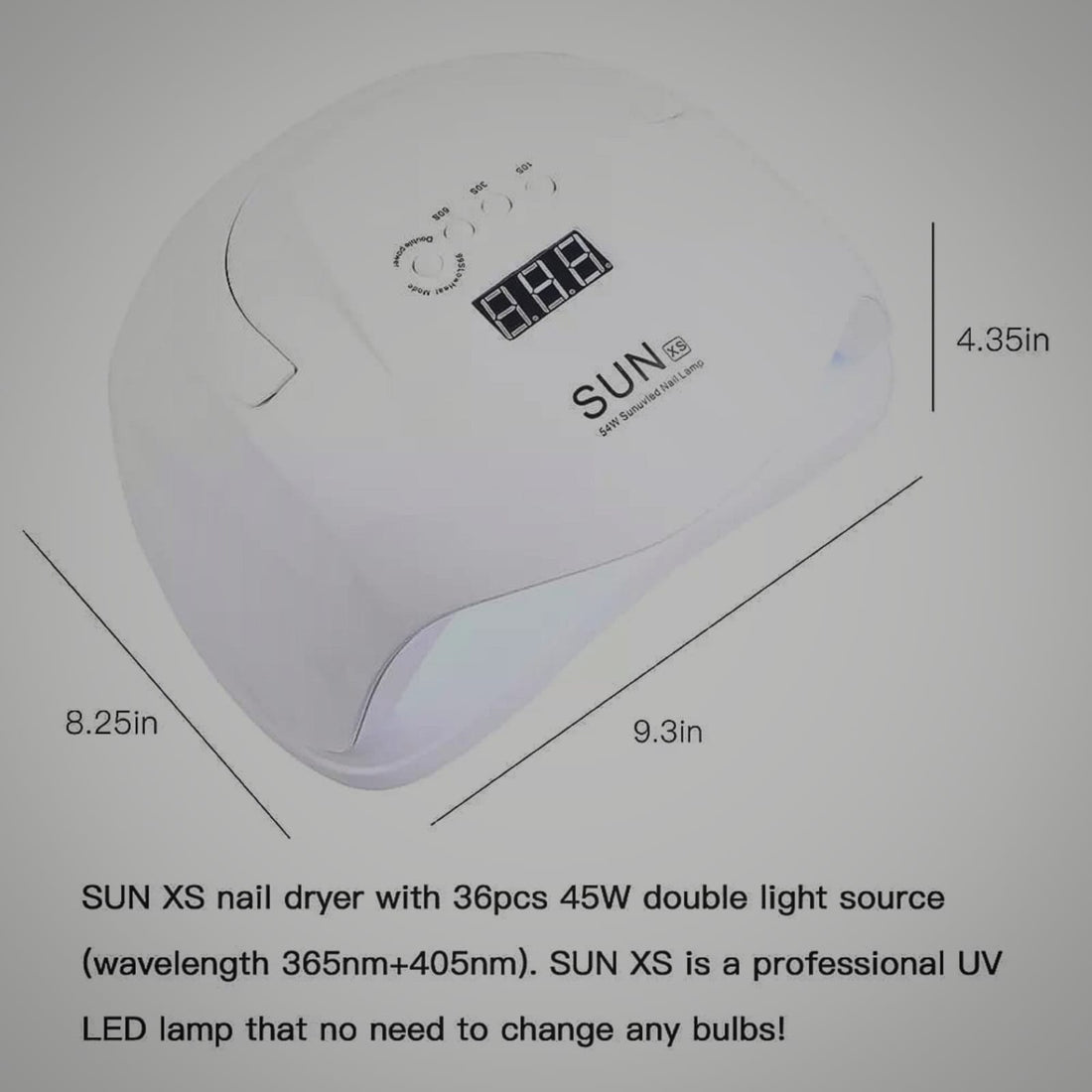 Standard UV Nail Lamp With Cord 45W